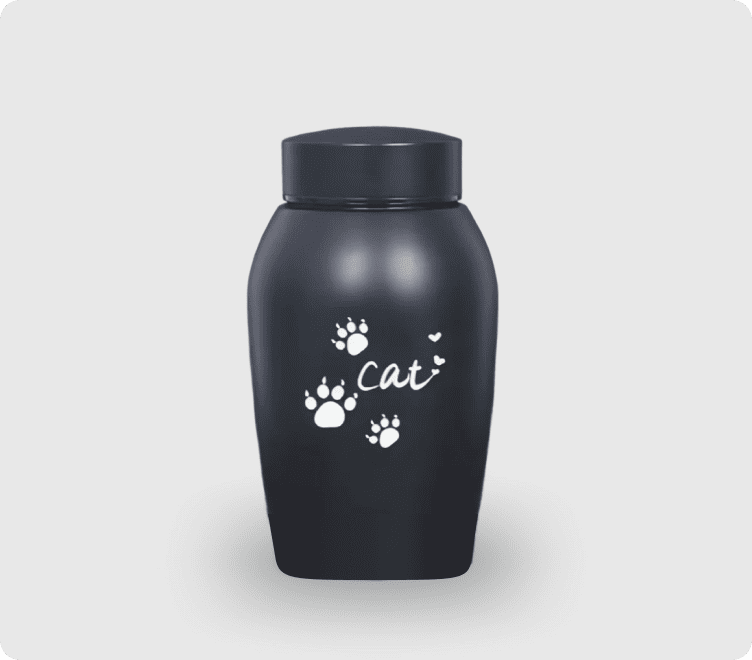 Урна “Cat Paw Black”